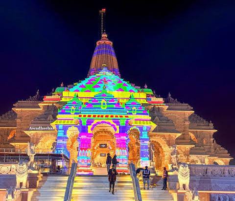 राम मंदिर ध्वजारोहण !!     किले में तब्दील हुई अयोध्या !!     *✳️7 स्तरीय सुरक्षा घेरे में रहेंगे PM मोदी, अयोध्या की सीमा हुई सील..!*